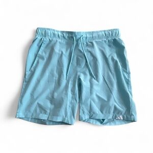 Adidas Golf Aqua Blue Shorts Size S
